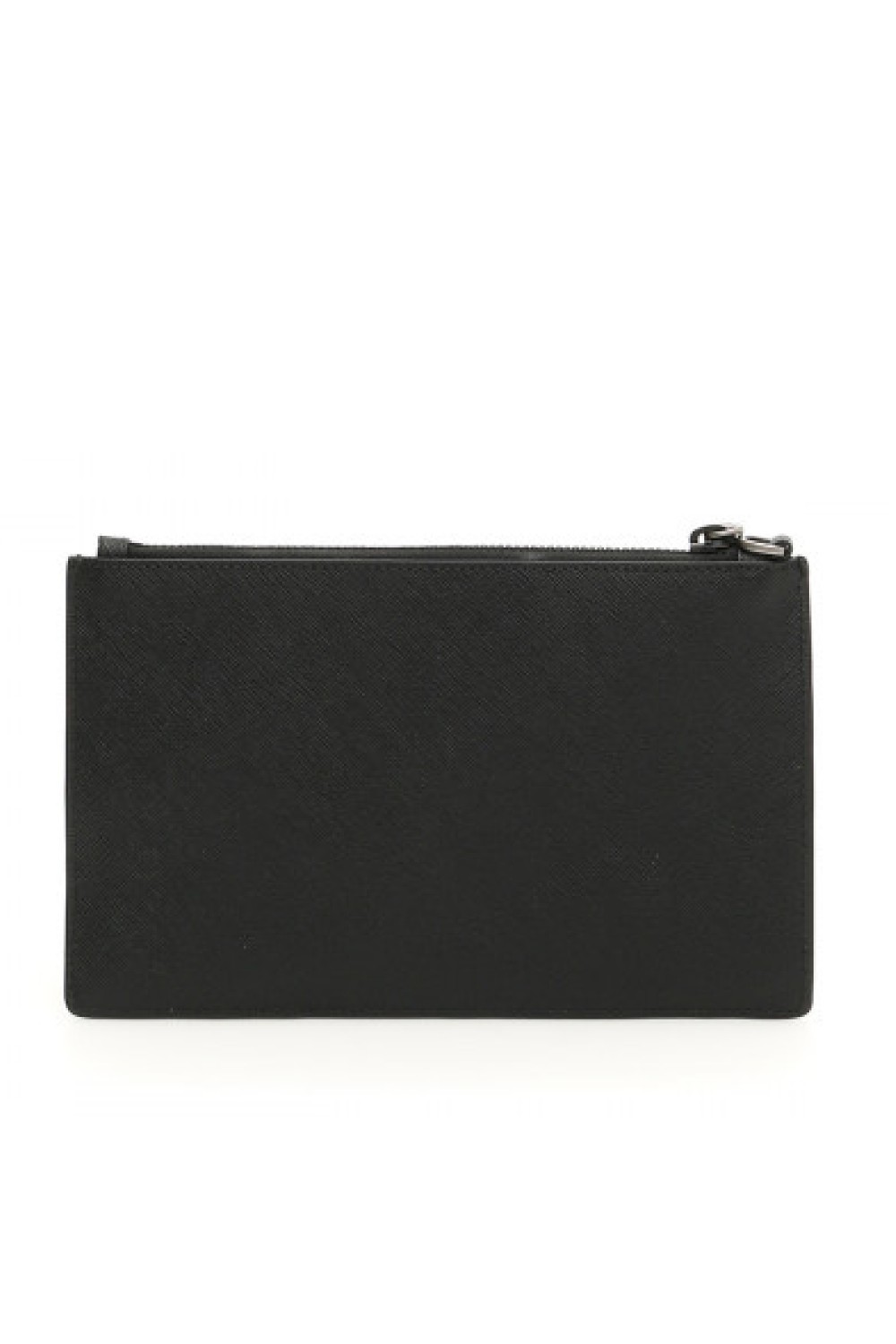 Prada Saffiano leather document holder-2NG006 (Black) – AEU Premium